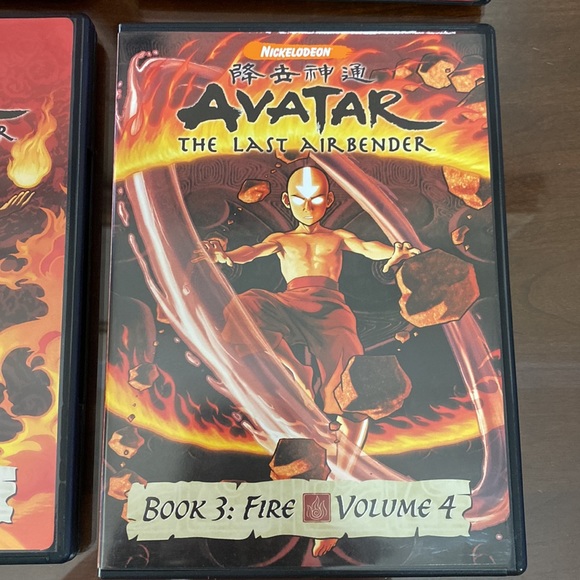 Avatar The Last Airbender DVD Book 3 Fire Volumes 1 - 4 Set Nickelodeon - Picture 5 of 13